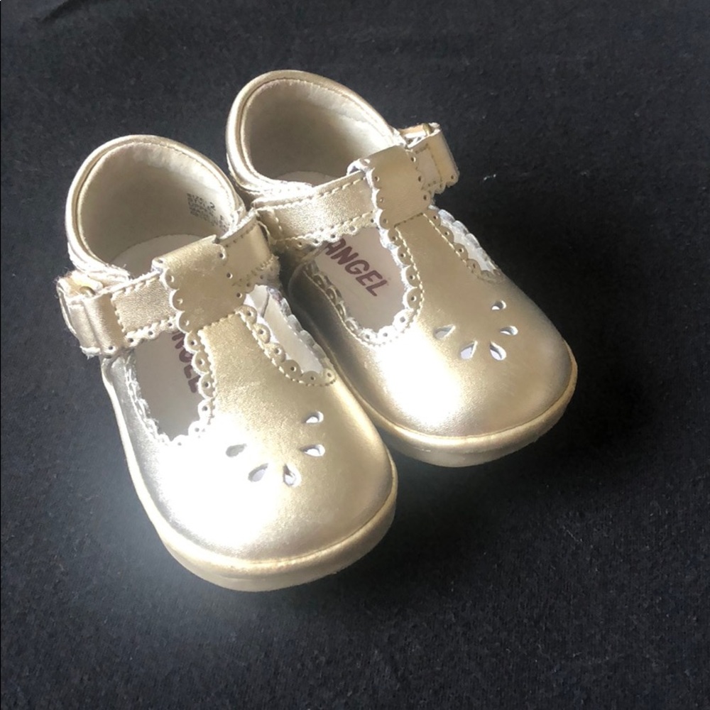 Angel baby shoes